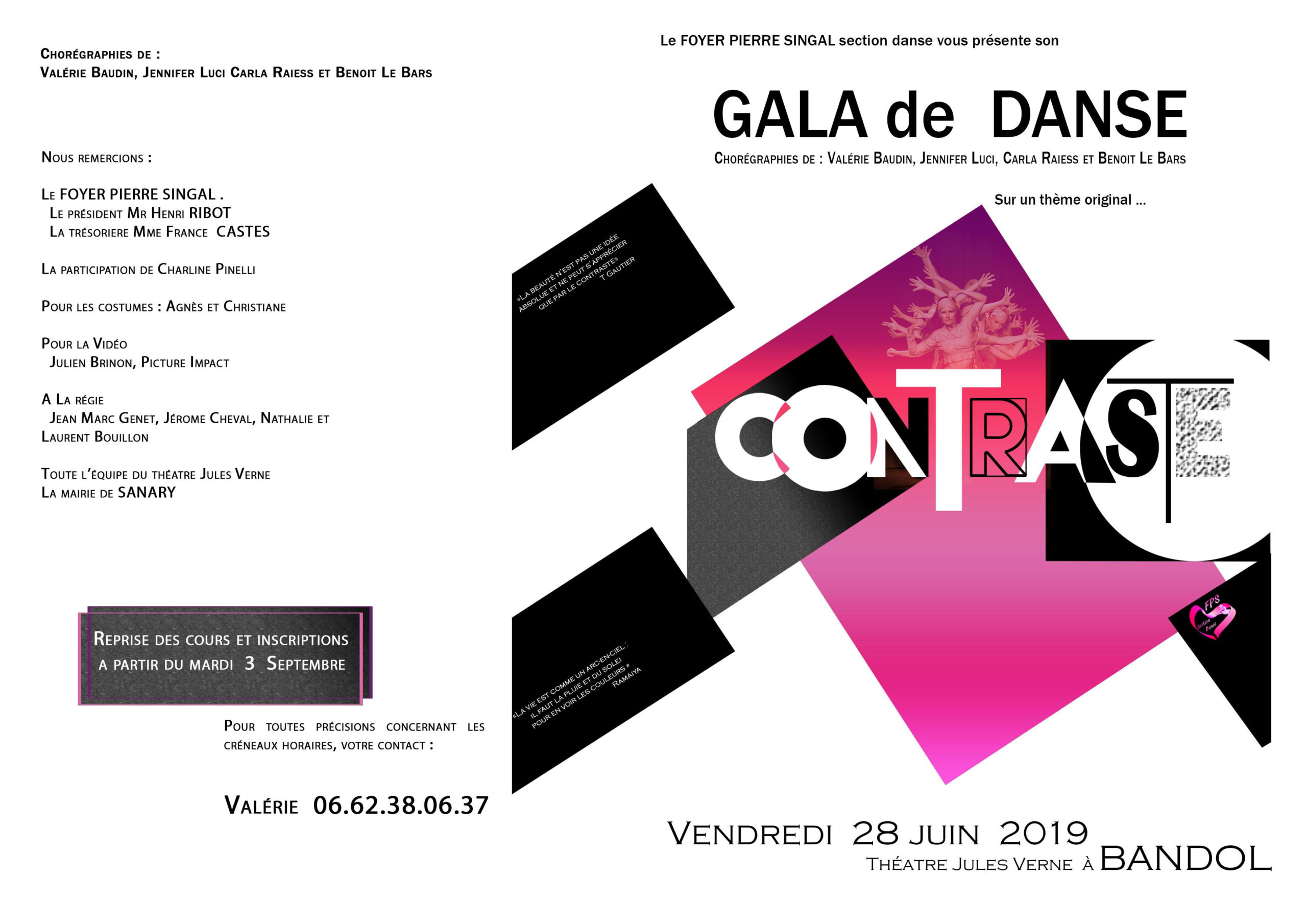 video gala de danse